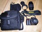 NIKON D-40 Plus extra lense and accessories,  Nikon...