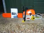 CHAIN SAW NEW with tags,  with 19 inch bar in very good...