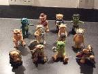 12 BAD taste bears,  11 horror figures and one ball and....